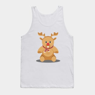 Cartoon Cute Deer Tank Top